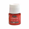 PÉBÉO - Peinture céramique et multi-surfaces - rouge - 45 ml