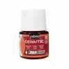 PÉBÉO - Peinture céramique et multi-surfaces - rubis - 45 ml