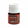 PÉBÉO - Peinture céramique et multi-surfaces - brun ecaillé - 45 ml