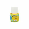 PÉBÉO - Peinture textile setacolor opaque - jaune - 45 ml