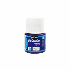 PÉBÉO - Peinture textile setacolor opaque - violet - 45 ml