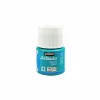PÉBÉO - Peinture textile setacolor opaque - bleu turquoise - 45 ml