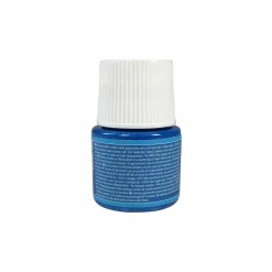 PÉBÉO - Peinture textile setacolor opaque effet daim - bleu roi - 45 ml