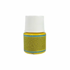 PÉBÉO - Peinture textile setacolor opaque effet daim - jaune lumière - 45 ml