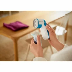 PHILIPS - Rasoir electrique anti-bouloche philips gc026/00 - bleu