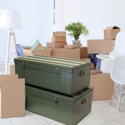 PIERRE HENRY - Cantine de rangement en acier premium 100 cm kaki 175 l