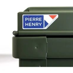 PIERRE HENRY - Cantine de rangement en acier premium 100 cm kaki 175 l