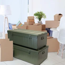 PIERRE HENRY - Cantine de rangement en acier premium 110 cm kaki 225 l