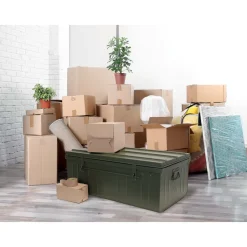 PIERRE HENRY - Cantine de rangement en acier premium 90 cm kaki 130 l