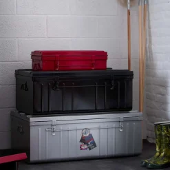 PIERRE HENRY - Malle habitat en acier 95 litres