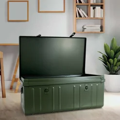 PIERRE HENRY - Malle habitat en acier 130 litres