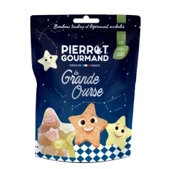 PIERROT GOURMAND - Sachet de bonbons 'La Grande Ourse', saveurs fruitées - 100g