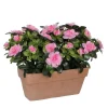 Plante artificielle : Jardinière azaléa rose L.29 x H.27 cm