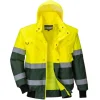 PORTWEST - Blouson bomber hi-vis x couleur : jaune/vert taille l - portwest