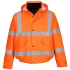 PORTWEST - Blouson hi-vis couleur : orange taille l - portwest