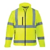 PORTWEST - Blouson hivis softshell (3 couches) couleur : jaune taille xl - portwest