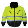 PORTWEST - Blouson pilote 3 en 1 haute visibilité couleur : jaune/noir taille m - portwest