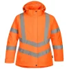 PORTWEST - Parka d'hiver haute visibilité pour femme couleur : orange taille m - portwest