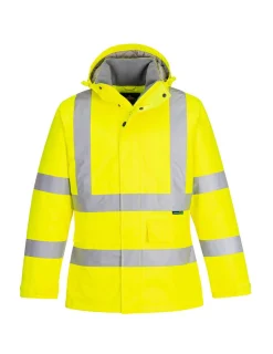 PORTWEST - Parka d'hiver haute visibilité pw2 couleur : jaune taille s - portwest