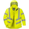 PORTWEST - Parka d'hiver haute visibilité pour femme couleur : jaune taille l - portwest