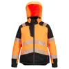 PORTWEST - Parka d'hiver hv femmes pw3 - taille xl - orange/noir - portwest