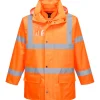 PORTWEST - Parka hi-vis essential 5 en 1 couleur : orange taille xl - portwest