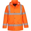 PORTWEST - Parka hi-vis traffic couleur : orange taille 5xl - portwest