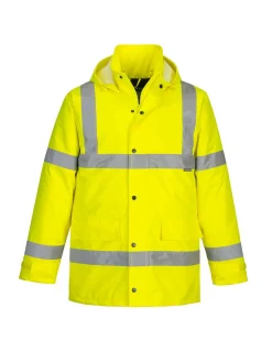 PORTWEST - Parka hi-vis traffic couleur : jaune taille 6xl - portwest