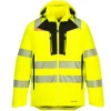 PORTWEST - Parka hv dx4 couleur : jaune/noir taille xl - portwest