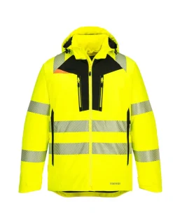 PORTWEST - Parka hv dx4 couleur : jaune/noir taille m - portwest