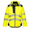 PORTWEST - Parka hv pw3 couleur : jaune/noir taille s - portwest