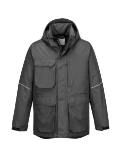 PORTWEST - Parka kx3 couleur : gris marl taille xl - portwest