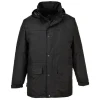 PORTWEST - Parka oban doublée polaire couleur : noir taille xs - portwest