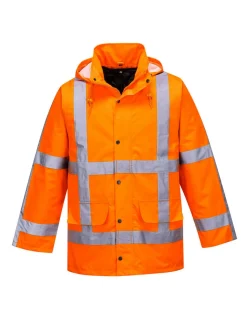 PORTWEST - Parka traffic rws couleur : orange taille xl - portwest