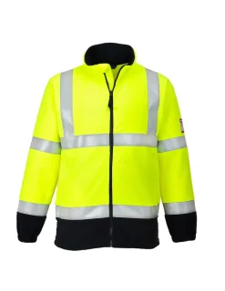 PORTWEST - Polaire haute-visibilité flamme résistant et antistatique couleur : jaune taille s - portwest