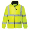 PORTWEST - Polaire hivis doublée filet couleur : jaune taille l - portwest