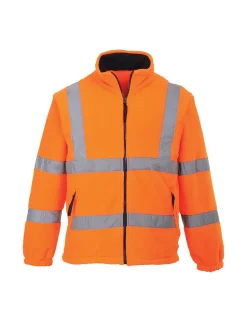 PORTWEST - Polaire hivis doublée filet couleur : orange taille xs - portwest
