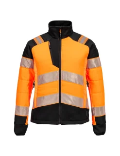 PORTWEST - Veste baffle hybride hv pour femme pw3 - taille xxl - orange/noir - portwest