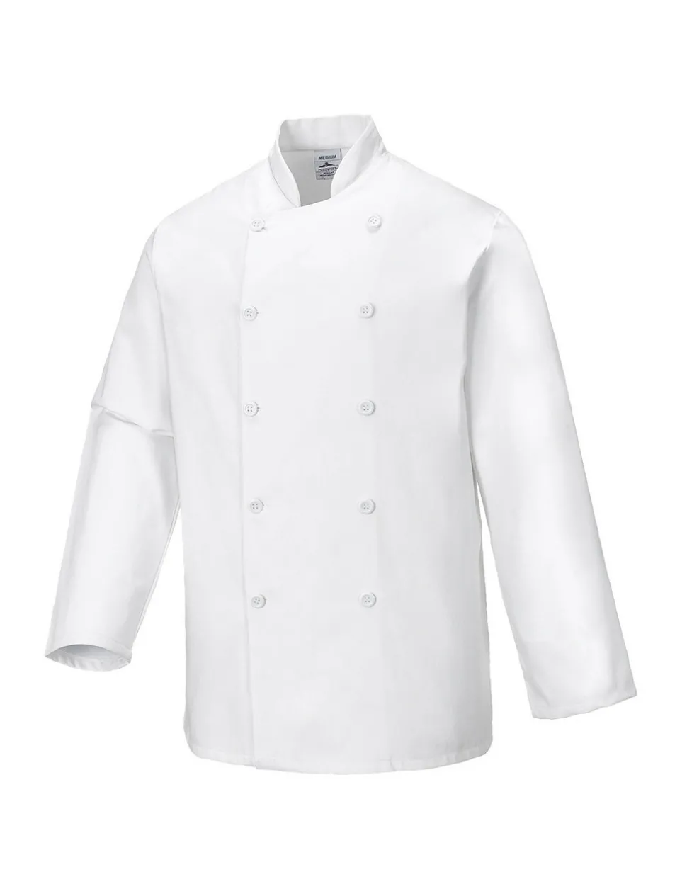 PORTWEST - Veste de cuisine sussex couleur : blanc taille l - portwest