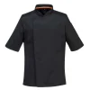 PORTWEST - Veste de cuisinier maille pro s/s couleur : noir taille xxl - portwest