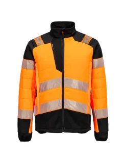 PORTWEST - Veste hybride baffle hv pw3 - taille l - orange/noir - portwest