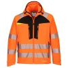 PORTWEST - Veste softshell hv dx4 couleur : orange/noir taille s - portwest