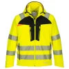 PORTWEST - Veste softshell hv dx4 couleur : jaune/noir taille l - portwest