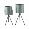 PRESENT TIME - Duo de cache-pot pedestal xl