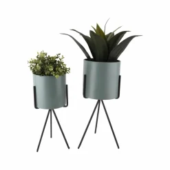 PRESENT TIME - Duo de cache-pot pedestal xl
