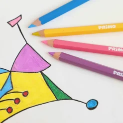 PRIMO - Boîte 120 grands crayons de couleur