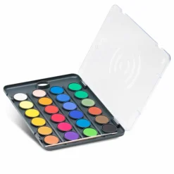 PRIMO - Grande palette d'aquarelle 24 couleurs ø 30 mm