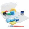 PRIMO - Mallette de peinture gouache 6 couleurs et accessoires