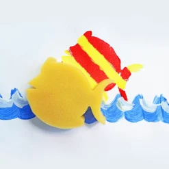 PRIMO - Mallette de peinture gouache 6 couleurs et accessoires