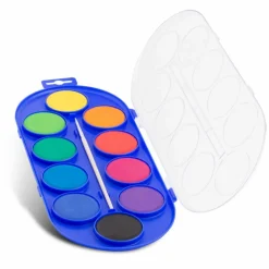 PRIMO - Palette d'aquarelle 10 couleurs ø 44 mm